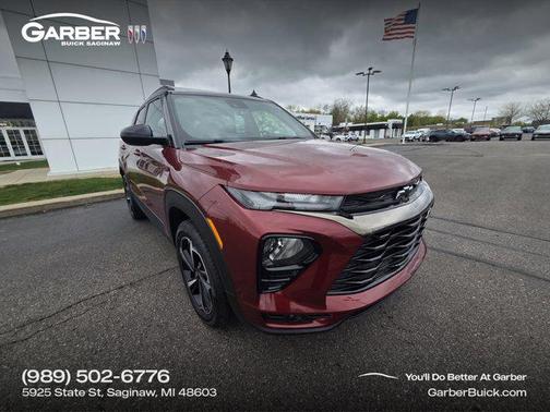 Crimson Metallic 2023 Chevrolet Trailblazer RS