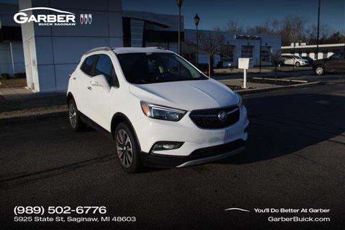Summit White 2018 Buick Encore Preferred II