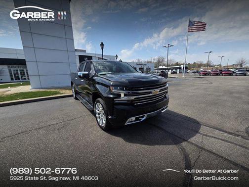 Black 2021 Chevrolet Silverado 1500 High Country