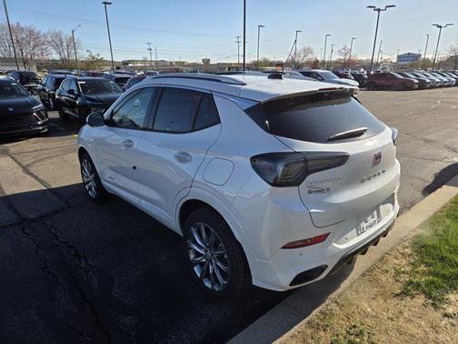 White Frost Tricoat 2026 Buick Encore GX Avenir