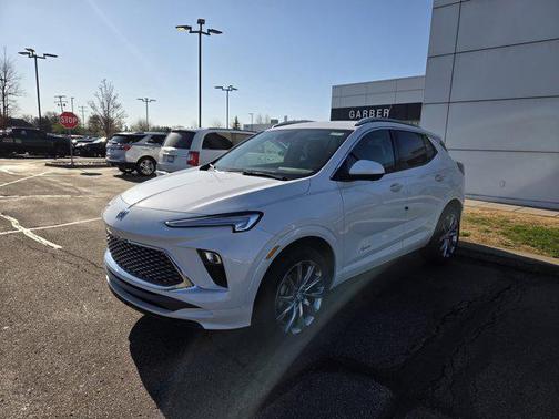 White Frost Tricoat 2026 Buick Encore GX Avenir