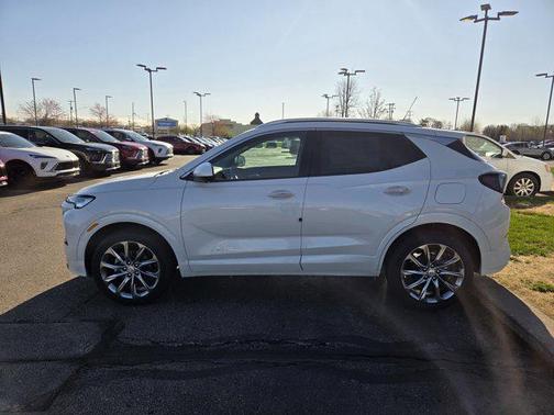 White Frost Tricoat 2026 Buick Encore GX Avenir