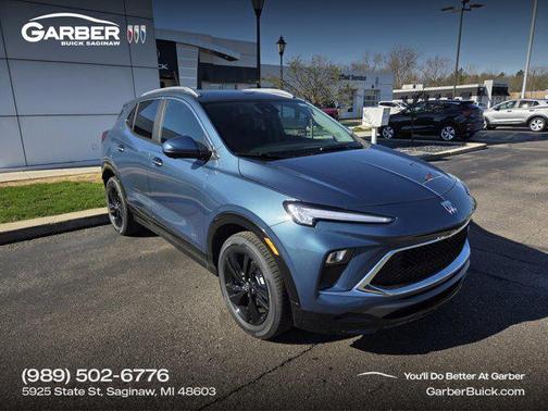 Ocean Blue Metallic 2026 Buick Encore GX Sport Touring