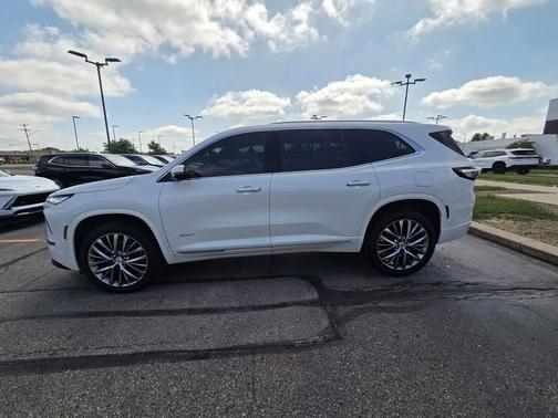 White Frost Tricoat 2025 Buick Enclave Avenir FWD