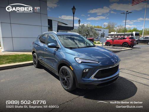 Ocean Blue Metallic 2026 Buick Encore GX Sport Touring