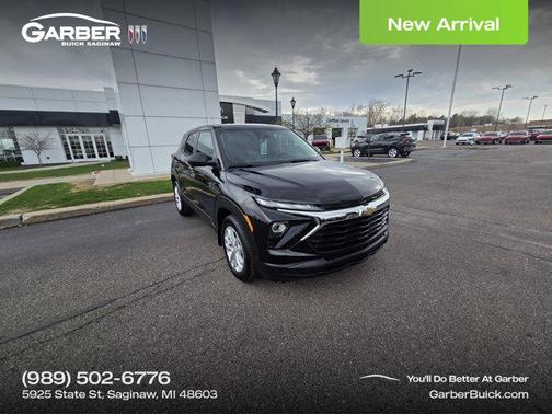 Mosaic Black Metallic 2024 Chevrolet Trailblazer LS