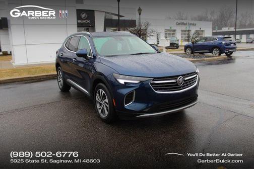 Sapphire Metallic 2023 Buick Envision Essence FWD