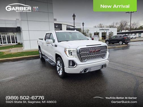White Frost Tricoat 2022 GMC Sierra 1500 Denali