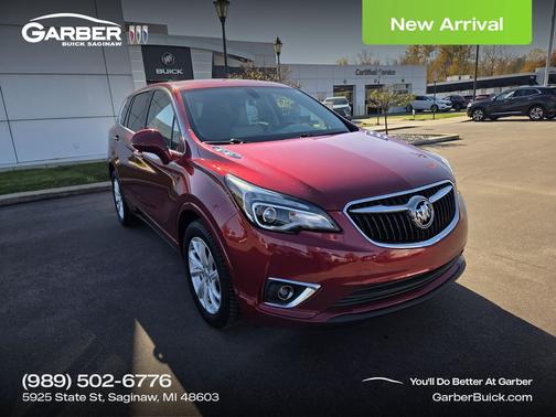 Chili Red Metallic 2019 Buick Envision Preferred