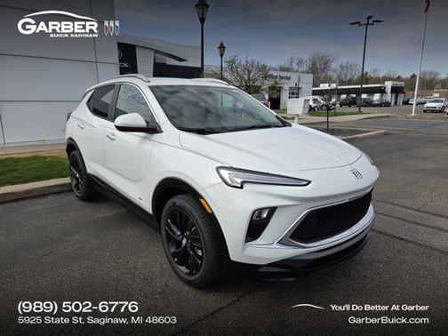 Summit White 2026 Buick Encore GX Sport Touring
