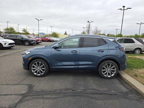 Ocean Blue Metallic 2026 Buick Encore GX Avenir