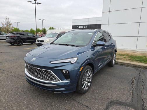 Ocean Blue Metallic 2026 Buick Encore GX Avenir