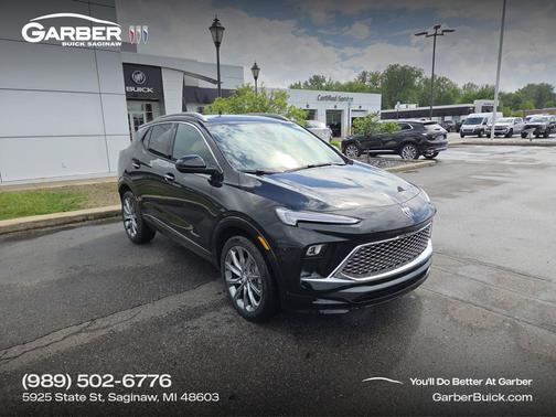 Ebony Twilight Metallic 2026 Buick Encore GX Avenir