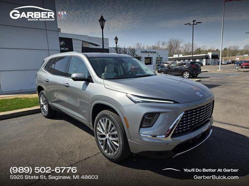 moonstone gray metallic 2026 Buick Enclave Avenir FWD