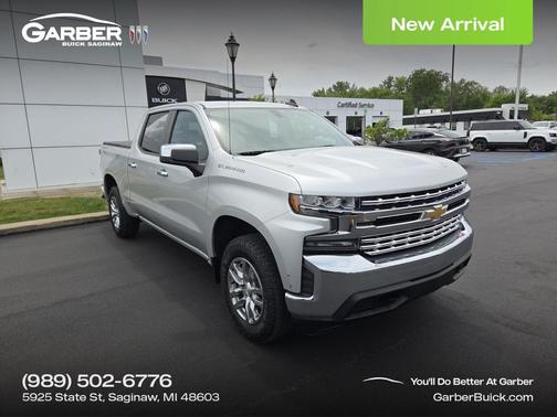 Silver Ice Metallic 2019 Chevrolet Silverado 1500 LT