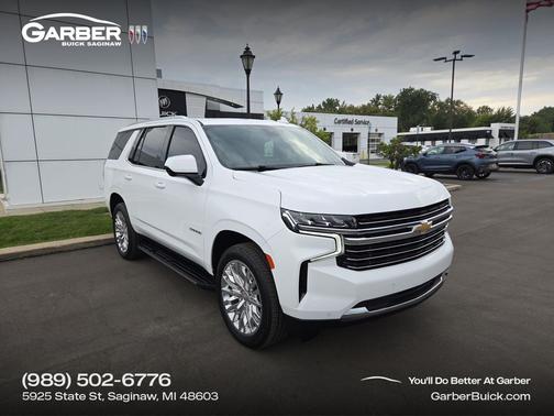Summit White 2024 Chevrolet Tahoe LT
