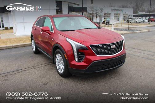 Radiant Red Tintcoat 2023 Cadillac XT4 Luxury