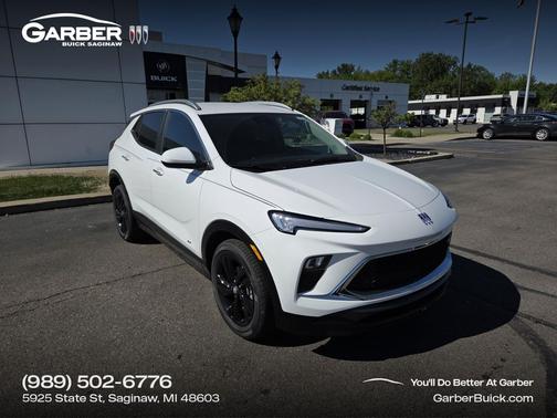 Summit White 2026 Buick Encore GX Sport Touring