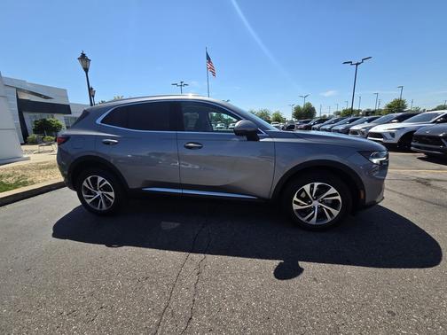 Satin Steel Metallic 2021 Buick Envision FWD Essence