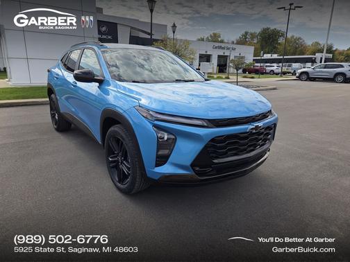 Marina Blue Metallic 2025 Chevrolet Trax FWD ACTIV