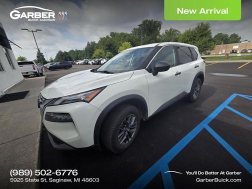 Glacier White 2023 Nissan Rogue S