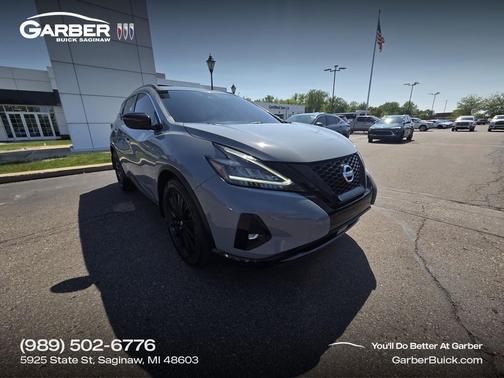 Boulder Gray Pearl 2022 Nissan Murano SV Intelligent AWD