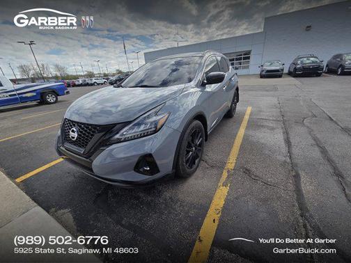 Boulder Gray Pearl 2022 Nissan Murano SV Intelligent AWD