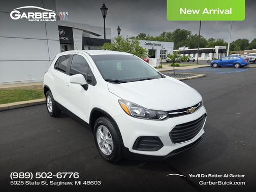 Summit White 2020 Chevrolet Trax LS