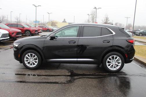 Ebony Twilight Metallic 2021 Buick Envision FWD Preferred