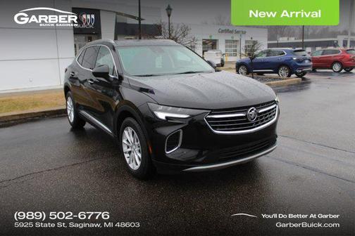 Ebony Twilight Metallic 2021 Buick Envision FWD Preferred