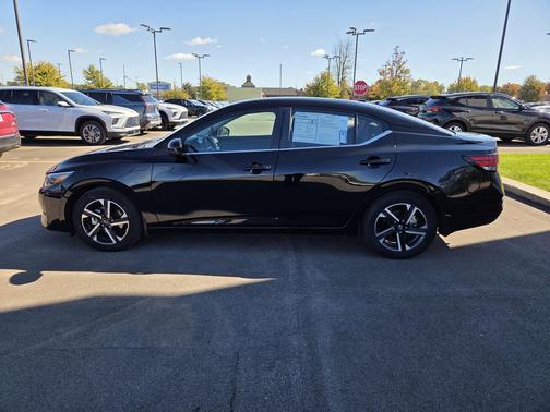 Super Black 2024 Nissan Sentra SV