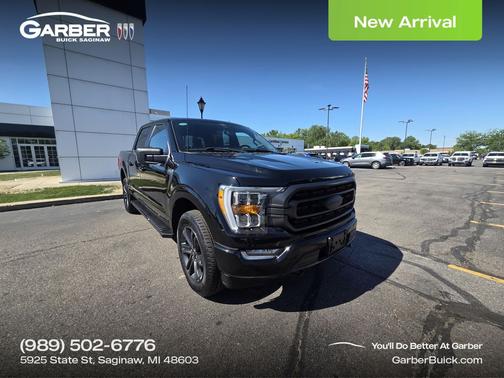 Agate Black Metallic 2023 Ford F-150 XLT
