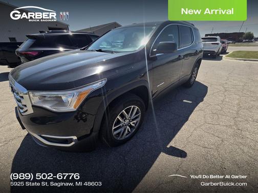 Ebony Twilight Metallic 2018 GMC Acadia SLE-2