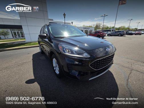 Agate Black Metallic 2022 Ford Escape SE