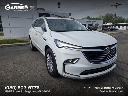 Summit White 2024 Buick Enclave Essence AWD