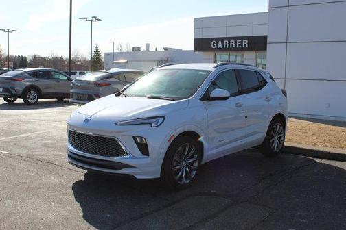 White Frost Tricoat 2026 Buick Encore GX Avenir