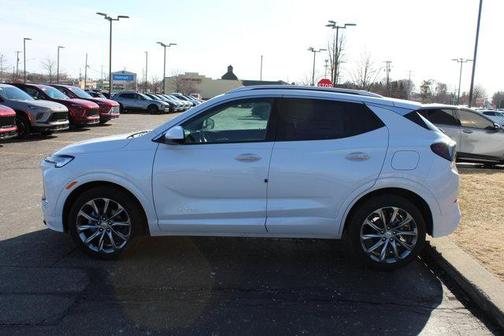 White Frost Tricoat 2026 Buick Encore GX Avenir