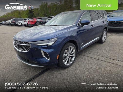 Sapphire Metallic 2023 Buick Envision Avenir AWD