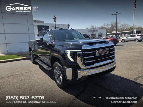 Onyx Black 2025 GMC Sierra 2500 SLT