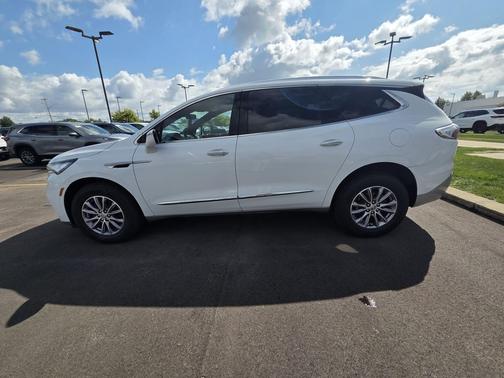 Summit White 2023 Buick Enclave Essence FWD