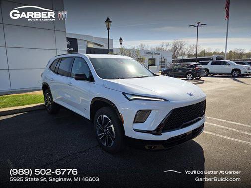 iridescent white tricoat 2026 Buick Enclave Sport Touring