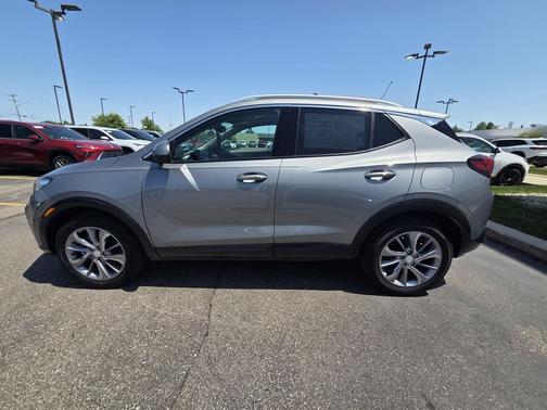 Moonstone Gray Metallic 2023 Buick Encore GX Essence