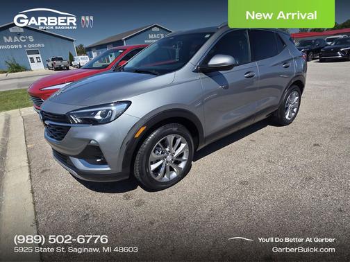 Moonstone Gray Metallic 2023 Buick Encore GX Essence