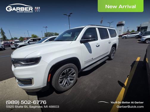 Bright White Clearcoat 2024 Jeep Wagoneer L Series II 4x4