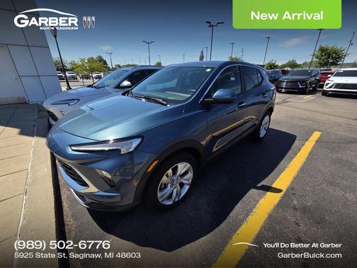 Ocean Blue Metallic 2024 Buick Encore GX Preferred
