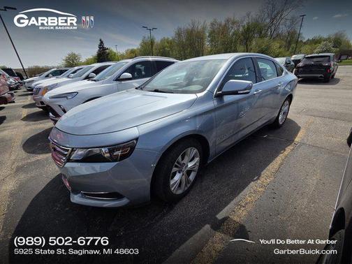 Silver Topaz Metallic 2014 Chevrolet Impala 1LT