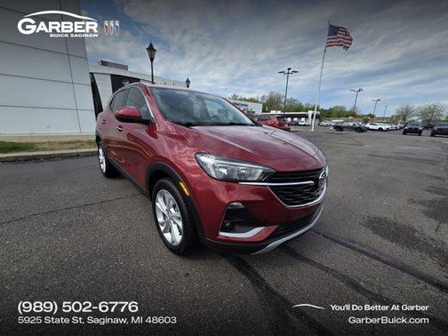 Chili Red Metallic 2021 Buick Encore GX Preferred