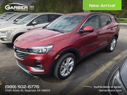Chili Red Metallic 2021 Buick Encore GX Preferred