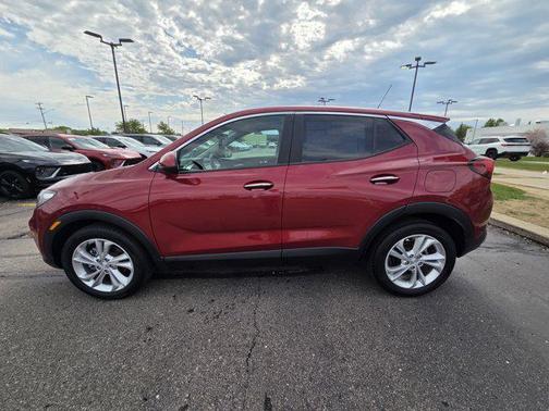 Chili Red Metallic 2021 Buick Encore GX Preferred