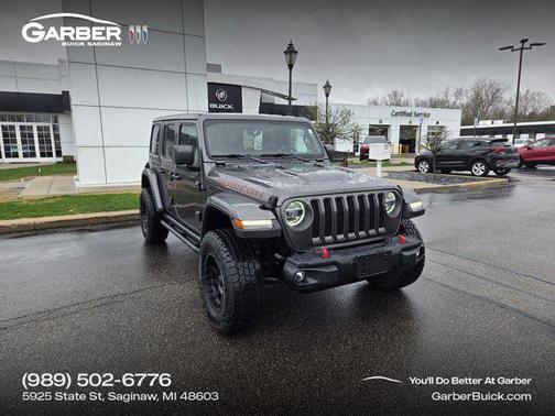 Granite Crystal Metallic 2018 Jeep Wrangler Unlimited Rubicon